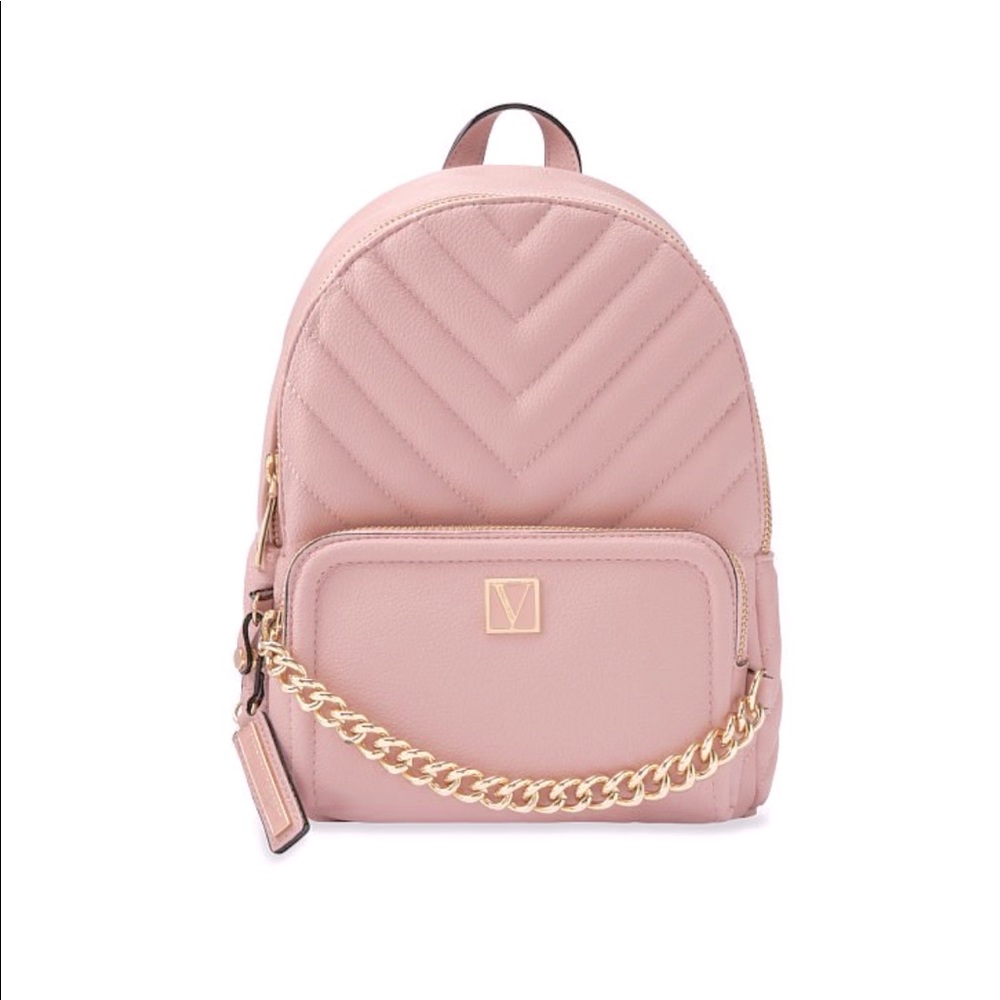 BNWT Victoria’s Secret V-Quilted Mini Backpack